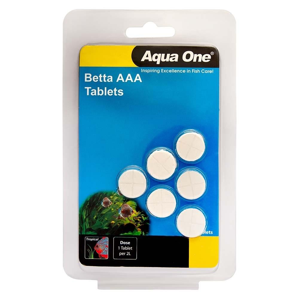Aqua One AAA + Conditioning Betta Block 6 Pack - PetBuy