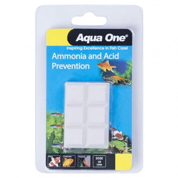 Aqua One Ammonia and Acid Prevention Block 20g - PetBuy