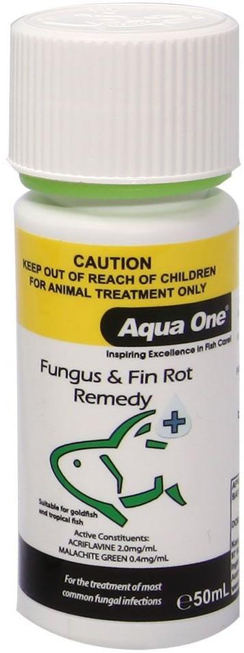 Aqua One Fungus & Finrot Remedy 50ml - PetBuy