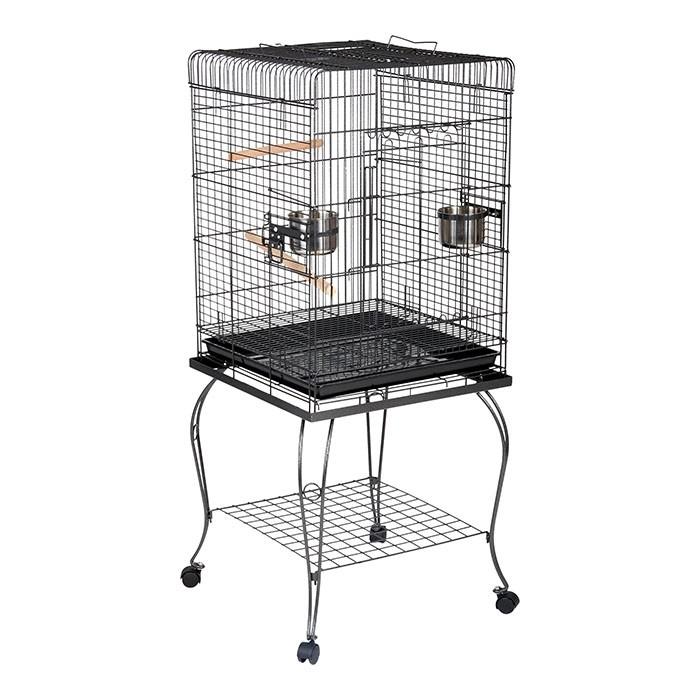 Avi One Medium Open Top Parrot Cage - PetBuy