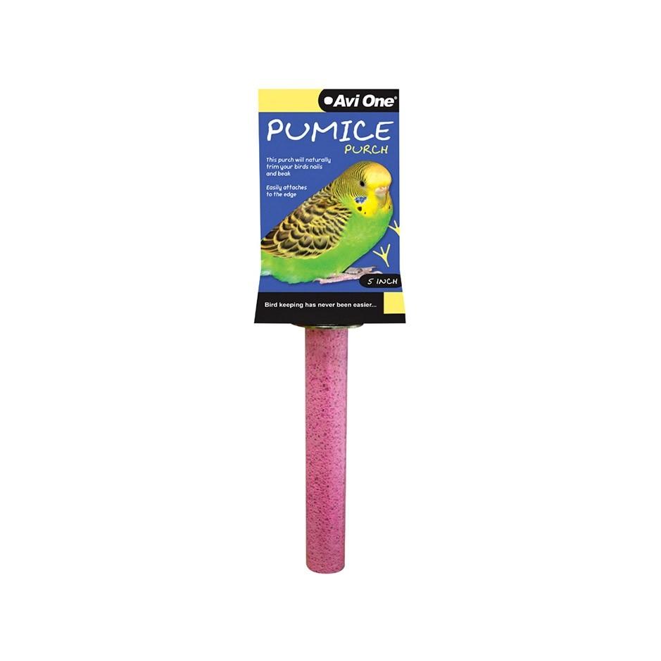 Avi One Pumice Perch 5in Light Pink - PetBuy