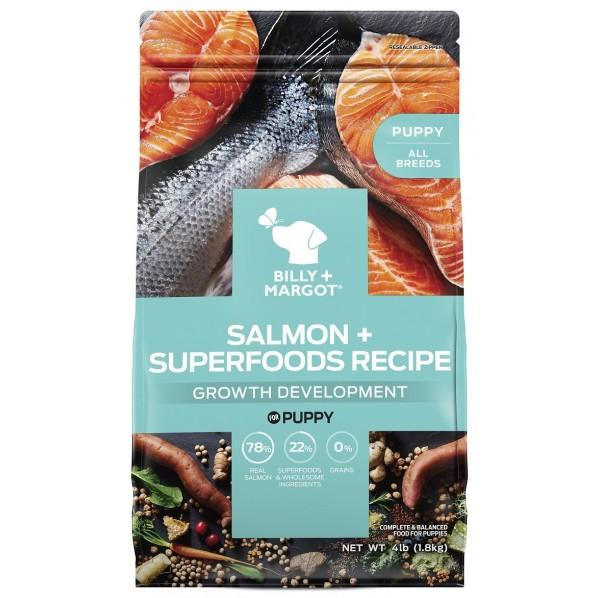 Billy & Margot Salmon Superfood Puppy Food 9kg - PetBuy