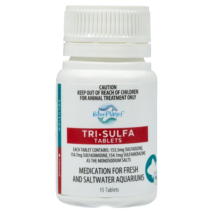 Blue Planet Tri- Sulfa Tablets 15 Pack - PetBuy