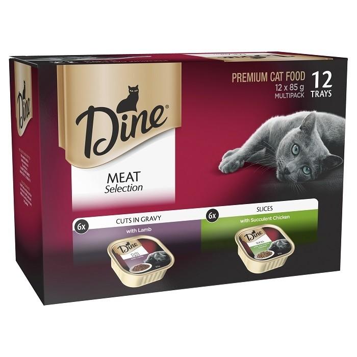 Dine Daily Mixed Meat Feline 12-Pack - PetBuy