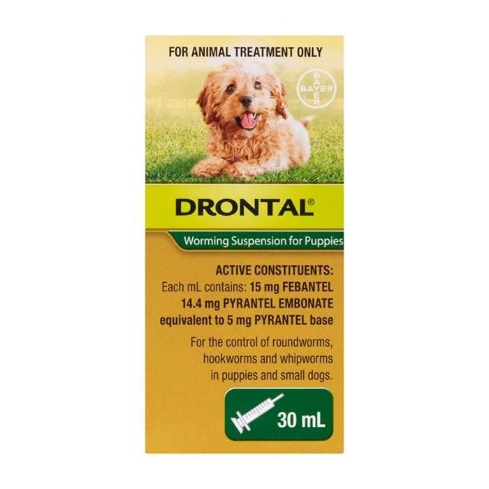 Drontal Worming Suspension for Puppies 30ml - PetBuy