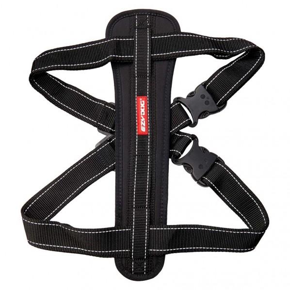 Ezydog Chest Plate Dog Harness Black - PetBuy