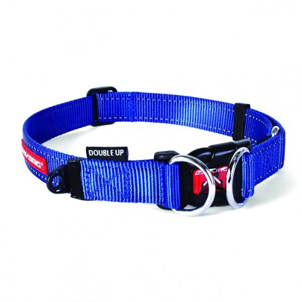 Ezydog Double Up Dog Collar Blue - PetBuy