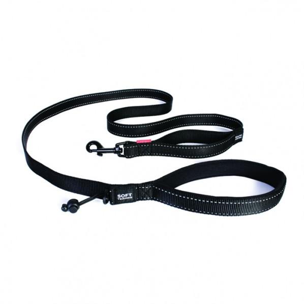 Ezydog Soft Trainer Dog Leash 180cm Black - PetBuy