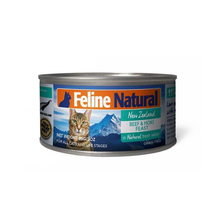 Feline Natural Beef & Hoki 170g x24 - PetBuy