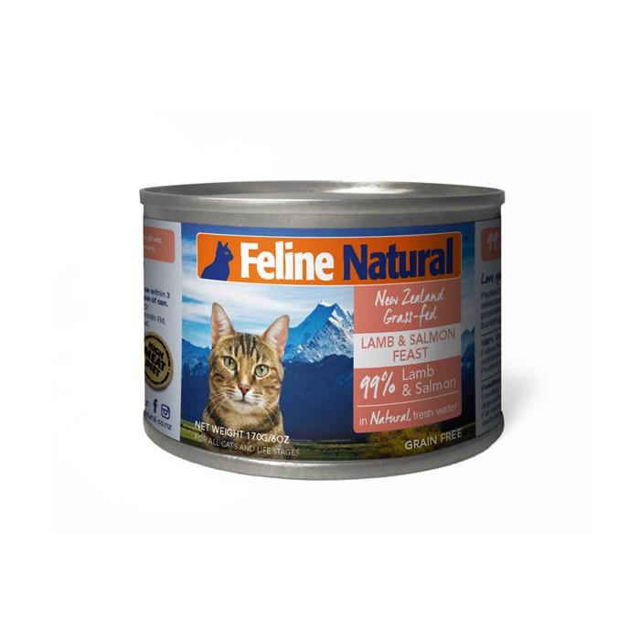 Feline Natural Lamb & Salmon 170g x24 - PetBuy