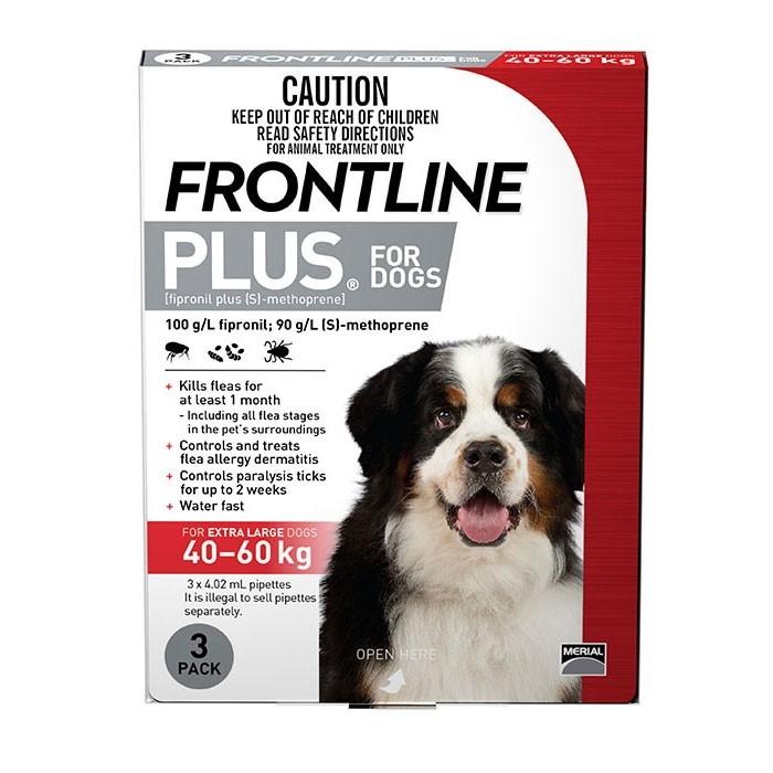 Frontline Plus Red For Extra Large Dogs - PetBuy