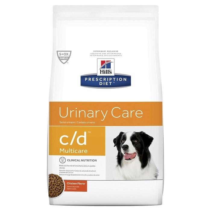 Hills Prescription Diet C/D Multicare Urinary Adlt Dog Food 3.85kg - PetBuy