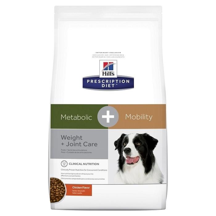 Hills Prescription Diet Meta Plus Mobility Adult Dog Food 3.86kg - PetBuy