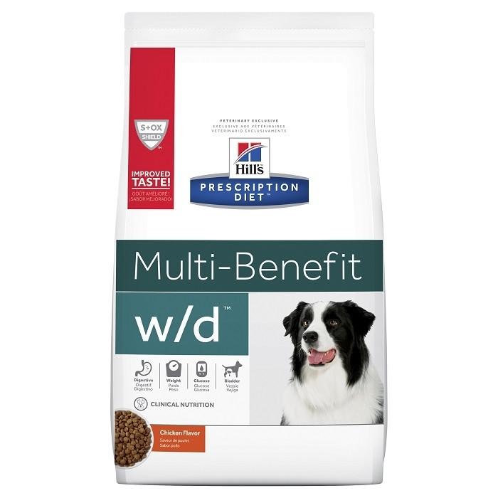 Hills Prescription Diet W/D Multi Benefit Adult Dog Food 3.85kg - PetBuy