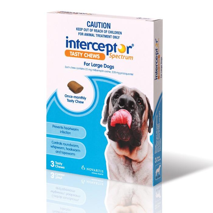 Interceptor Spectrum Blue For Large Dogs - PetBuy