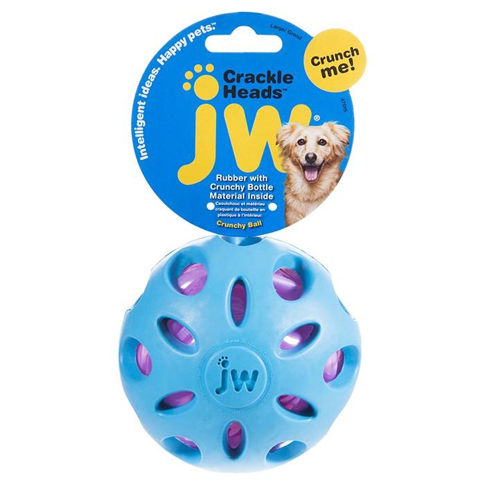 JW Crackle Heads Crunchy Ball Large - PetBuy