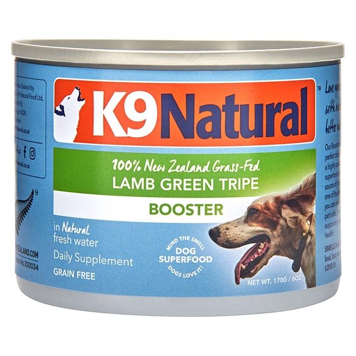 K9 Naturals Lamb Green Tripe Adult Dog Can 170gx24 - PetBuy