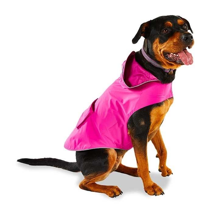 Kong Packable Rain Dog Jacket Purple - PetBuy