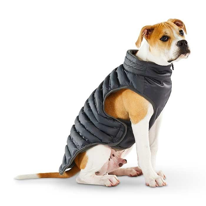 Kong Parachute Dog Puffer Grey - PetBuy