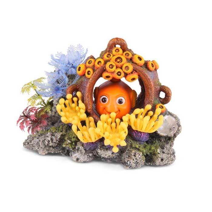 Let's Decorate Fish With Plants Aquatic Ornament Small - PetBuy