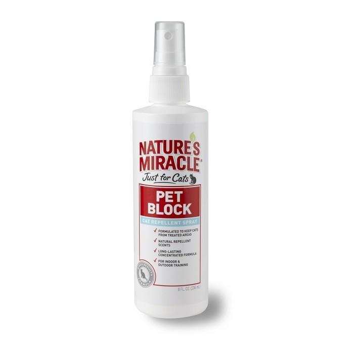 Nature's Miracle Just For Cats Pet Block Spray 236ml - PetBuy