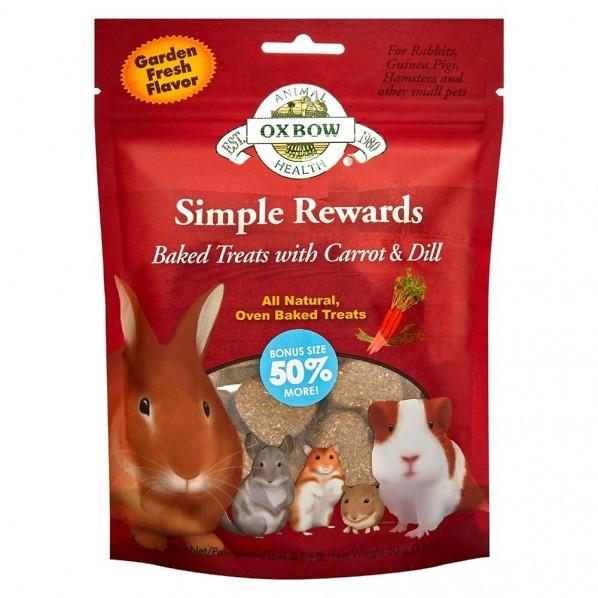 Oxbow Carrot & Dill Small Pet Treat 60g - PetBuy