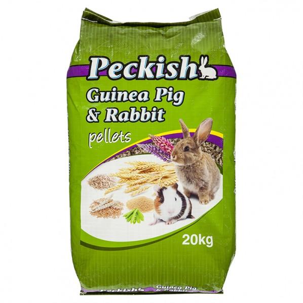 Peckish Guinea Pig & Rabbit Pellets 20kg - PetBuy