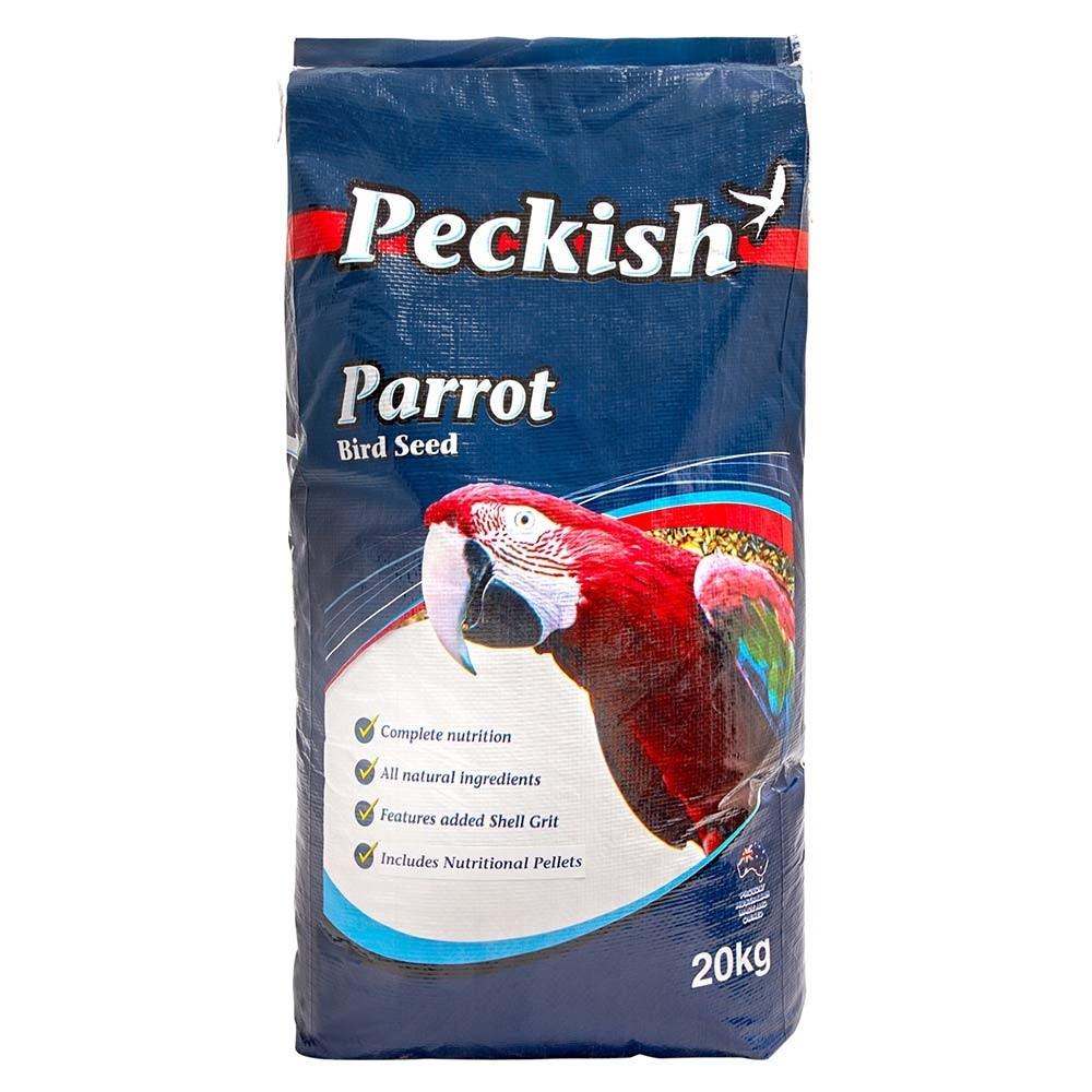 Peckish Large Parrot Seed Mix 20kg - PetBuy