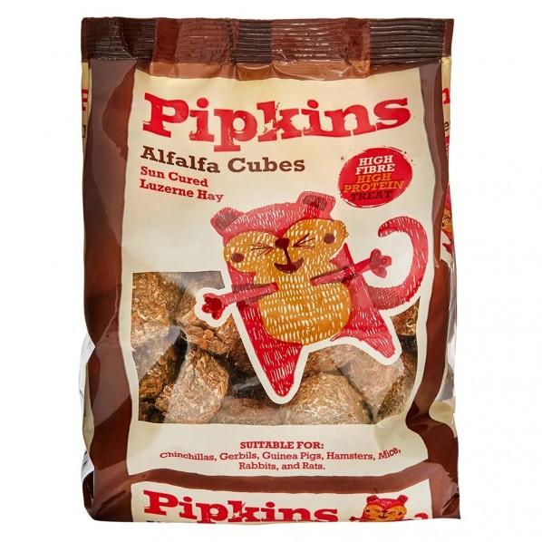 Pipkins Alfalfa Cubes Small Pet Treat 500g - PetBuy