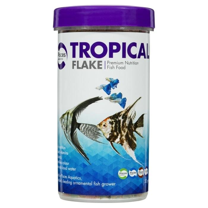 Pisces Laboratories Premium Tropical Fish Flake 52g - PetBuy