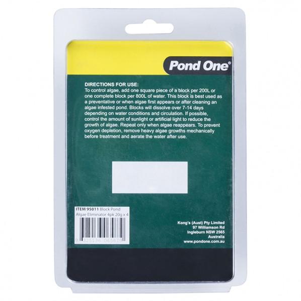 Pond One Algae Eliminator Blocks 80g - PetBuy