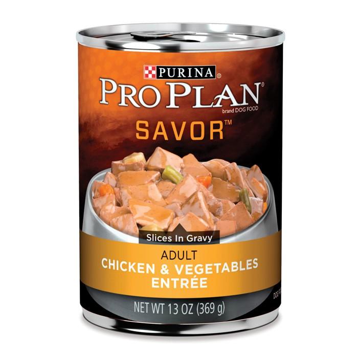 Pro Plan Savor Chicken And Vegetable Adult Dog Food 368g - PetBuy