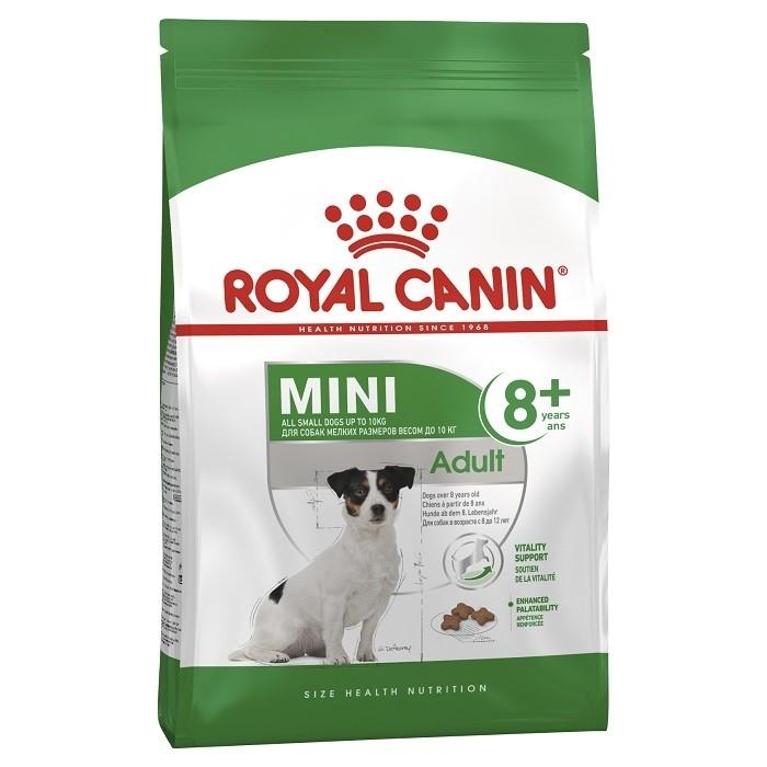 Royal Canin Mini Adult Plus 8 Dog Food 2kg - PetBuy