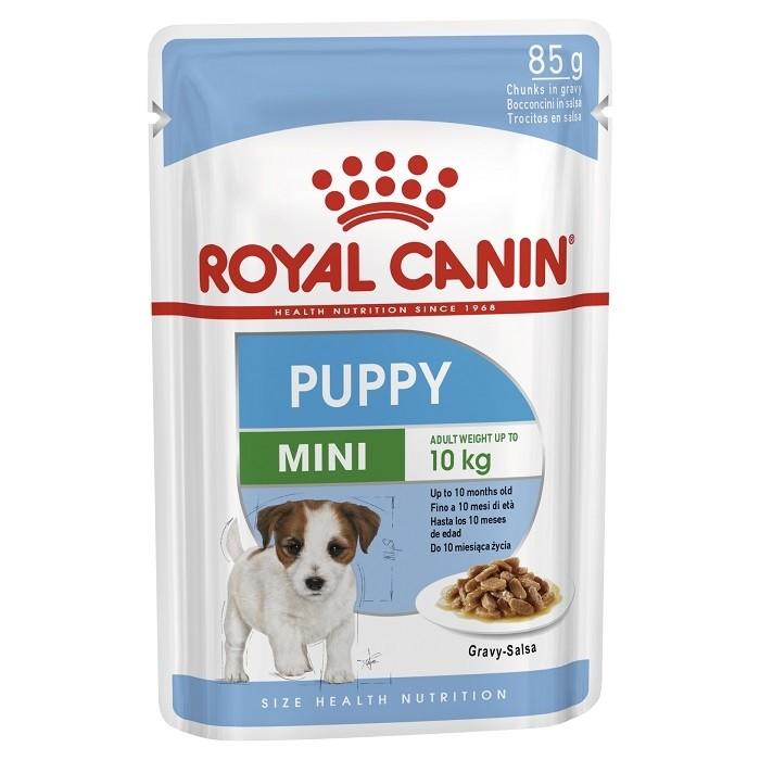 Royal Canin Mini Breed Junior Puppy Pouch 85gx12 - PetBuy