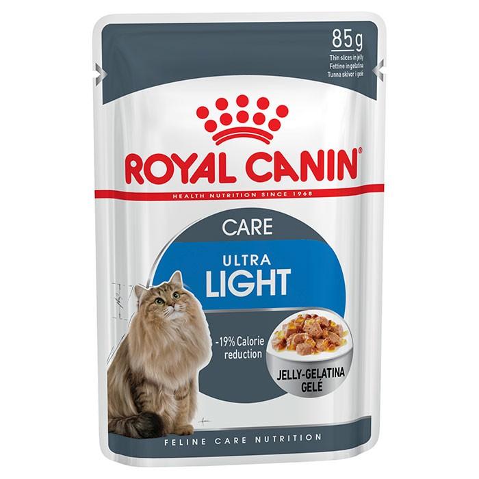 Royal Canin Ultra Light Cat Food in Jelly 85g x12 - PetBuy