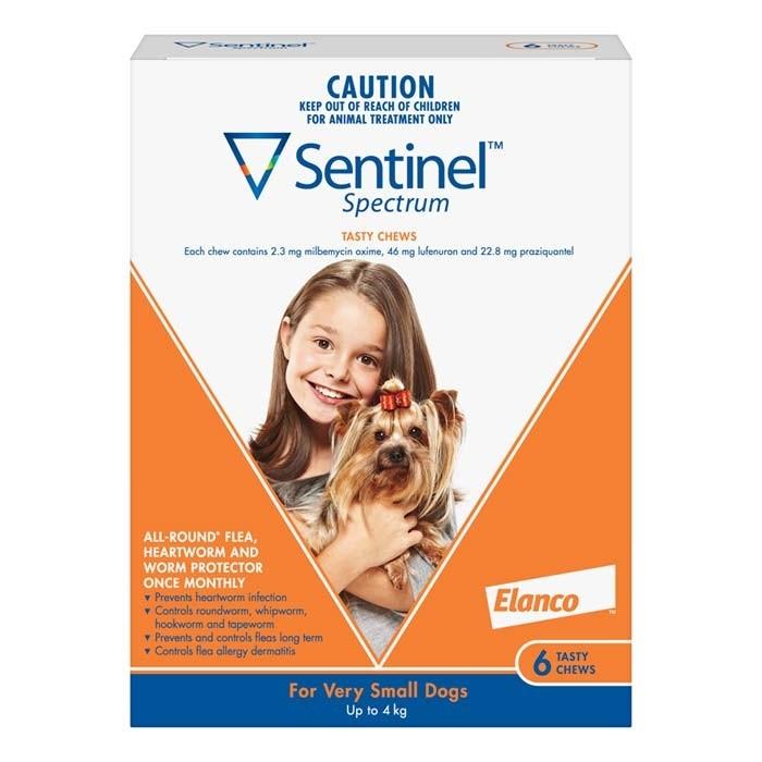 Sentinel Spectrum For Very Small Dogs up to 4kg - PetBuy