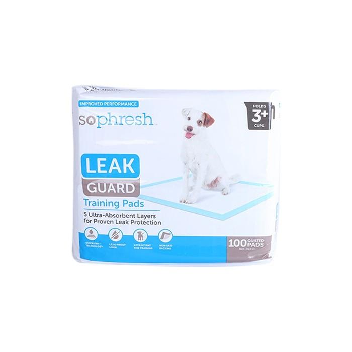 So Phresh Leak Guard 3 Cup Dog Training Pads 100 Pack - PetBuy