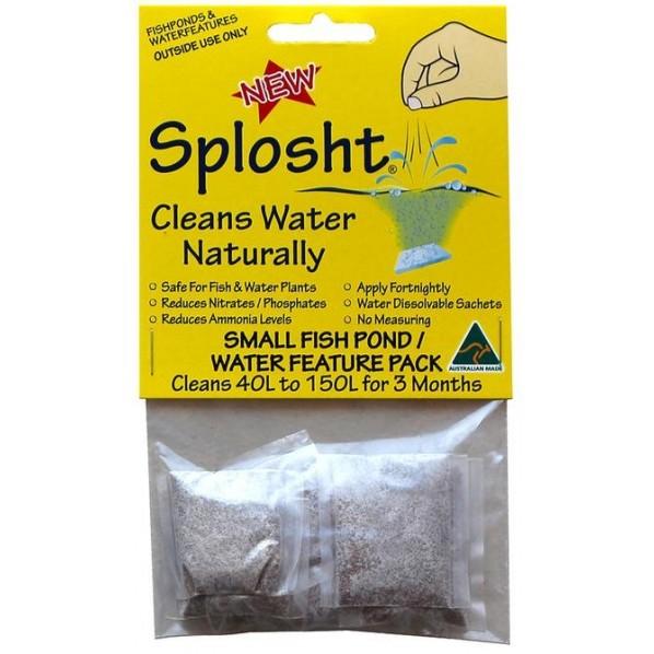 Splosht Small Fish Pond/Water Feature Pack 40L to 150L 15g - PetBuy