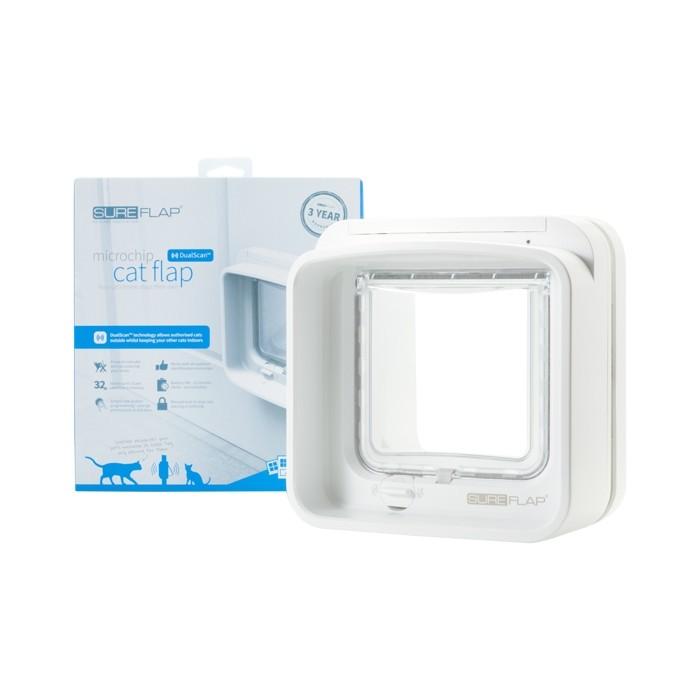 SureFlap DualScan Microchip Cat Door White - PetBuy