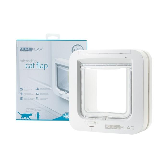 SureFlap Microchip White Cat Door - PetBuy