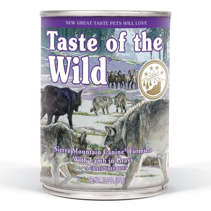 Taste Of The Wild Sierra Mountain Adult Dog Food 374g - PetBuy