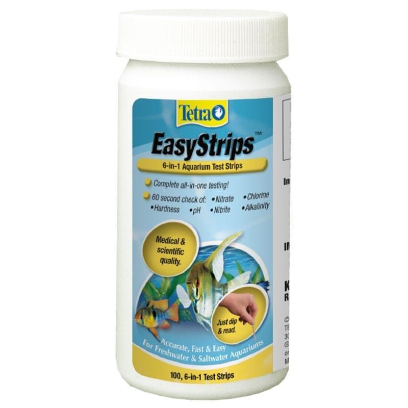 Tetra EasyStrips 6-in-1 Test Kit 100 Pack - PetBuy