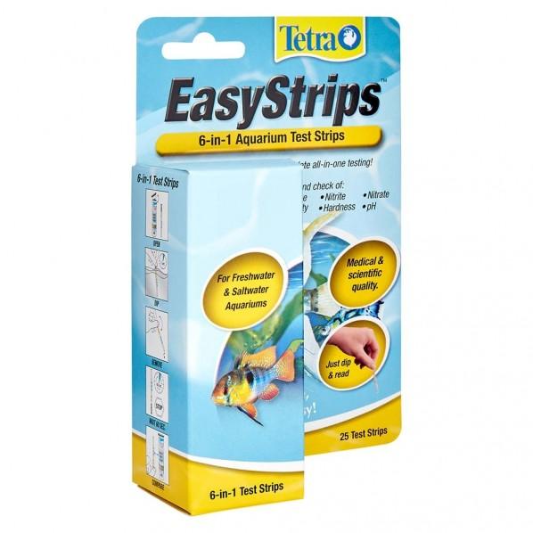 Tetra EasyStrips 6-in-1 Test Kit 25 Pack - PetBuy