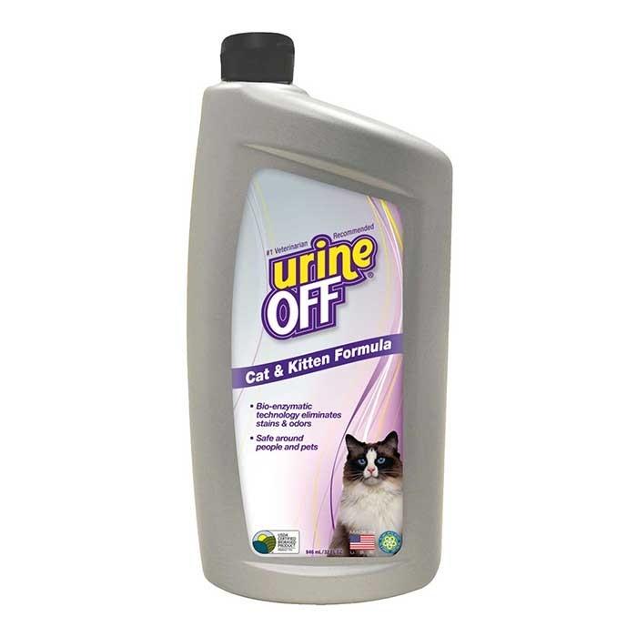 Urine Off Cat & Kitten Odour & Stain Remover 946ml - PetBuy