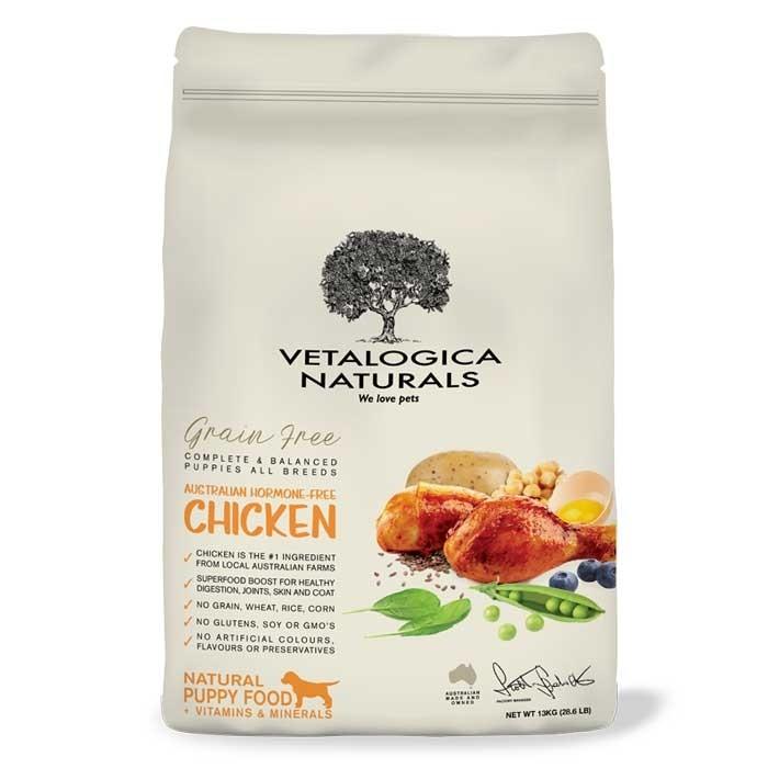 Vetalogica Naturals Grain Free Chicken Puppy Food 13kg - PetBuy