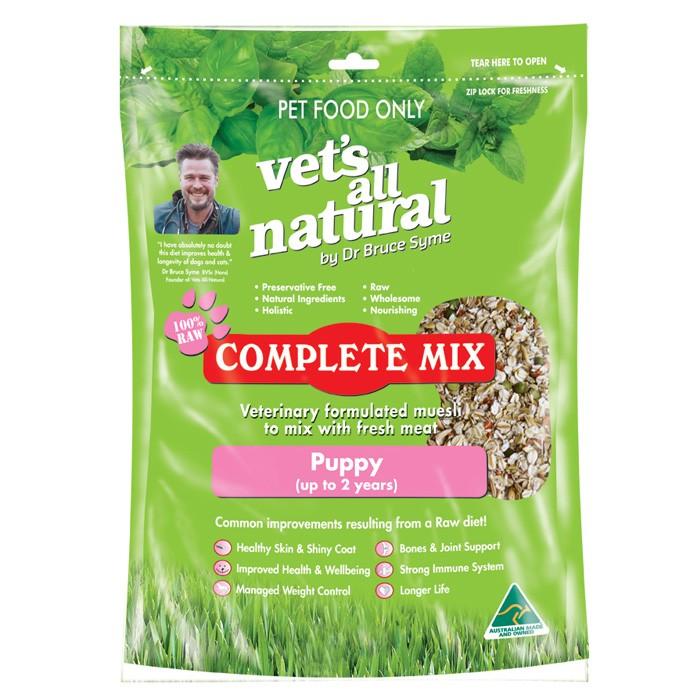 Vets All Natural Complete Mix Puppy Food 5kg - PetBuy