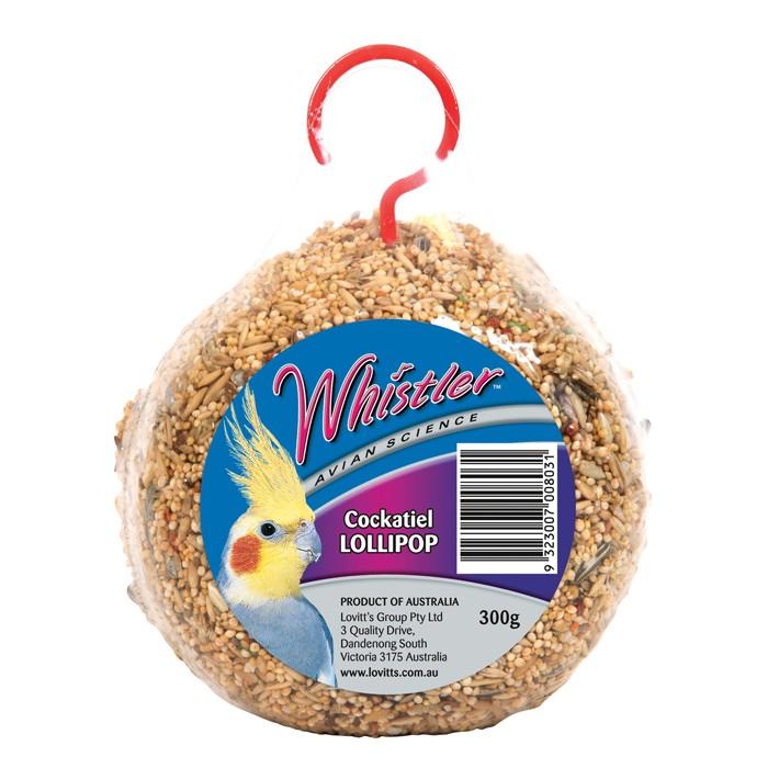 Whistler Cockatiel Treat Lollipop 300g - PetBuy