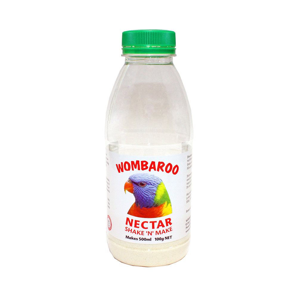 Wombaroo Shake & Make Bird Nectar Mix 100g - PetBuy