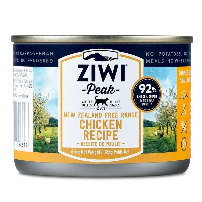 ZiwiPeak Chicken Adult Cat Can 185gx12 - PetBuy