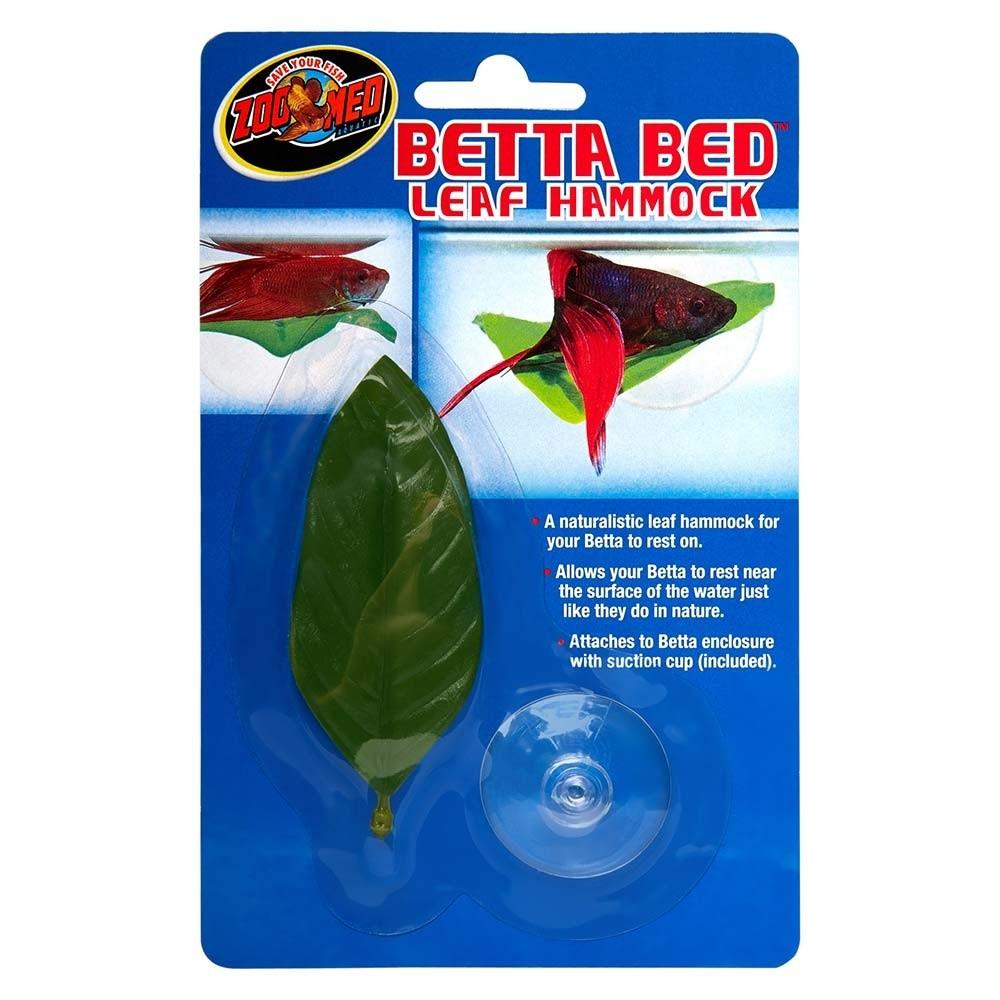 Zoo Med Leaf Hammock Plastic Betta Plant - PetBuy